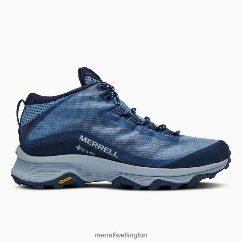Moab Speed Mid GORE-TEX (J135418) Merrell Women 8VV6P879 Shoes Navy