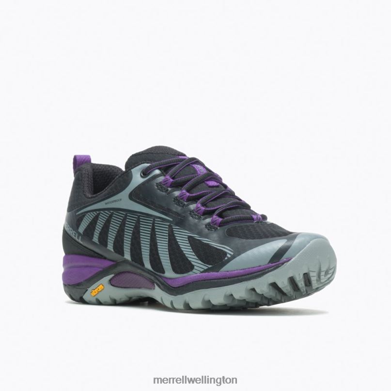 Siren Edge 3 Waterproof (J034450) Merrell Women 8VV6P1063 Shoes Black