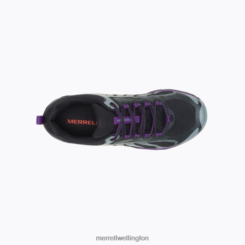 Siren Edge 3 Wide Width (J034438W) Merrell Women 8VV6P1069 Shoes Black/Acai