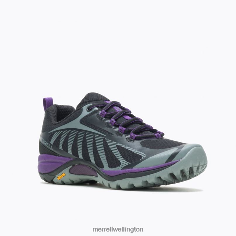 Siren Edge 3 Wide Width (J034438W) Merrell Women 8VV6P1069 Shoes Black/Acai