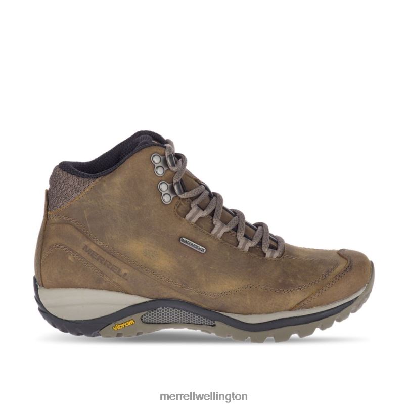 Siren Traveller 3 Mid Waterproof Wide Width (J035344W) Merrell Women 8VV6P1316 Shoes Brindle/Boulder