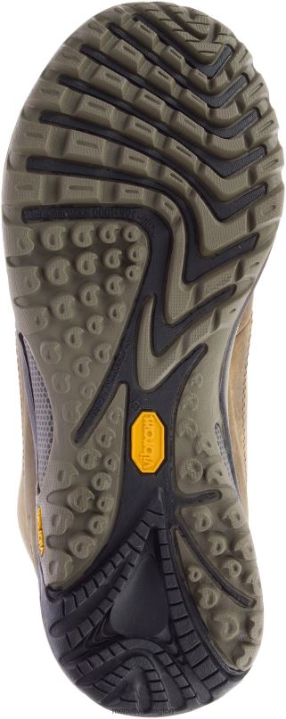 Siren Traveller 3 Mid Waterproof Wide Width (J035344W) Merrell Women 8VV6P1316 Shoes Brindle/Boulder