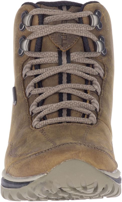 Siren Traveller 3 Mid Waterproof Wide Width (J035344W) Merrell Women 8VV6P1316 Shoes Brindle/Boulder