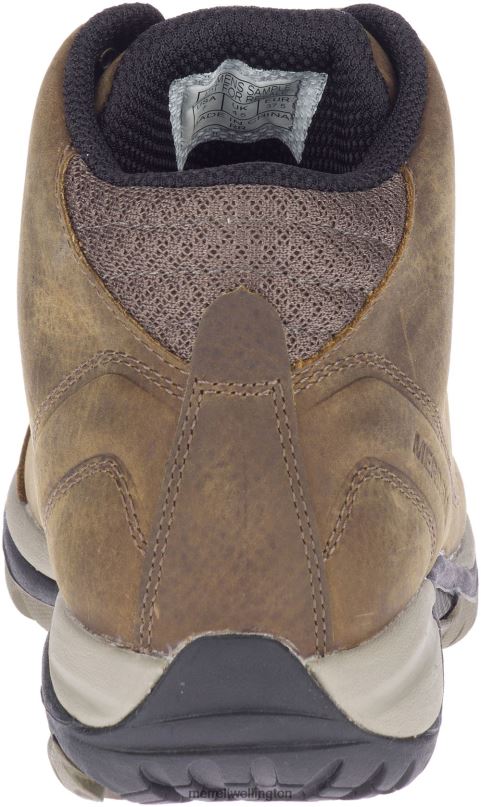 Siren Traveller 3 Mid Waterproof Wide Width (J035344W) Merrell Women 8VV6P1316 Shoes Brindle/Boulder