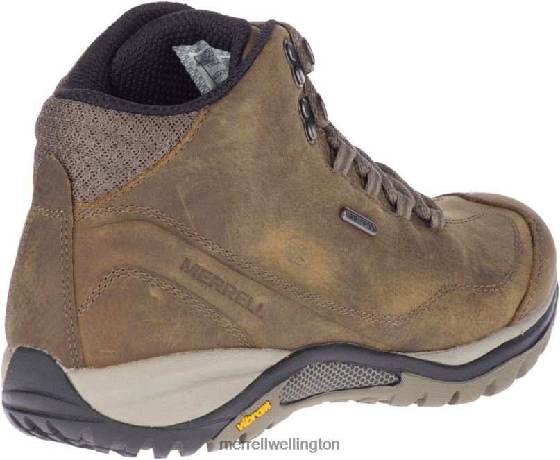 Siren Traveller 3 Mid Waterproof Wide Width (J035344W) Merrell Women 8VV6P1316 Shoes Brindle/Boulder