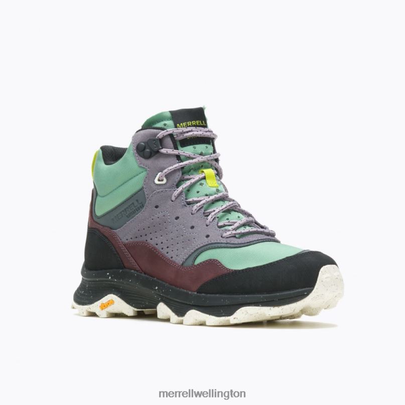 Speed Solo Mid Waterproof (J005098) Merrell Women 8VV6P828 Shoes Jade