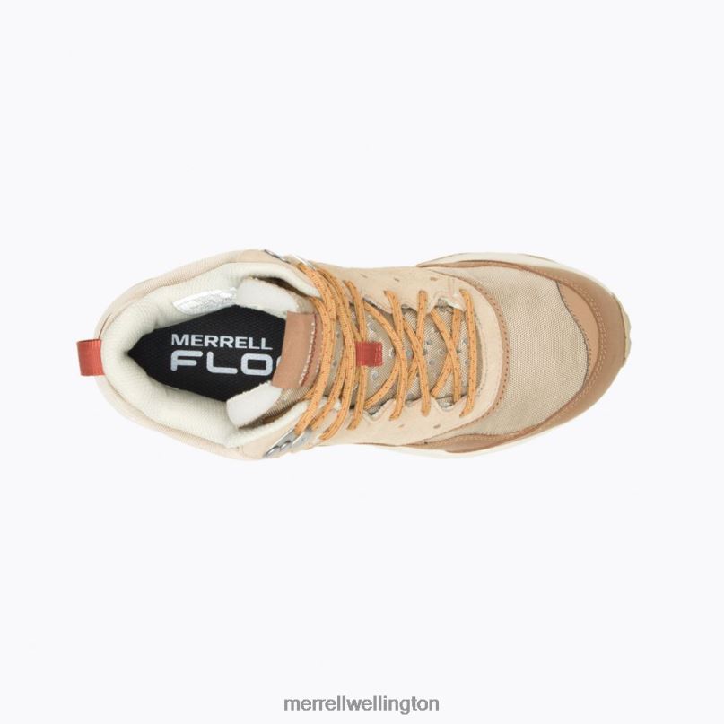 Speed Solo Mid Waterproof (J005386) Merrell Women 8VV6P829 Shoes Tobacco/Gold