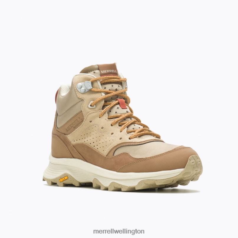 Speed Solo Mid Waterproof (J005386) Merrell Women 8VV6P829 Shoes Tobacco/Gold