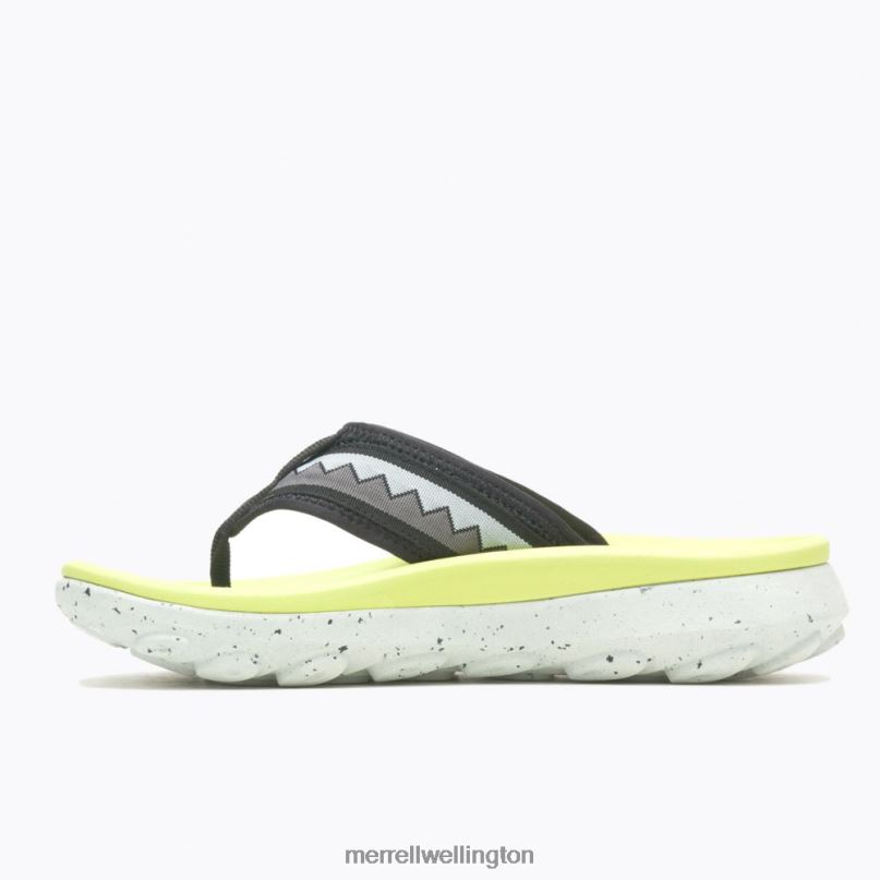 Hut Ultra Flip (J005550) Merrell Women 8VV6P935 Shoes Black/Celery