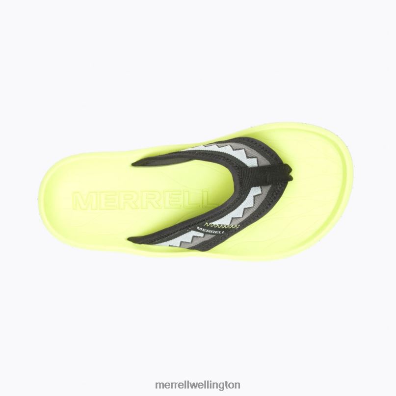Hut Ultra Flip (J005550) Merrell Women 8VV6P935 Shoes Black/Celery