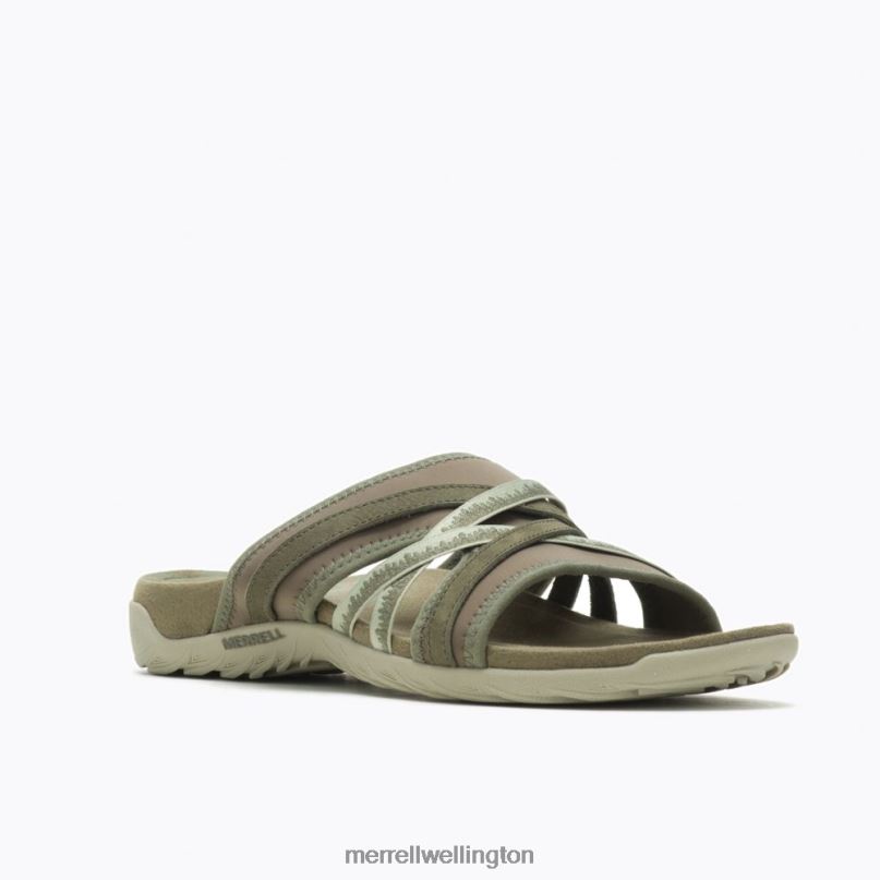 Terran 3 Cush Slide (J004586) Merrell Women 8VV6P1071 Shoes Olive