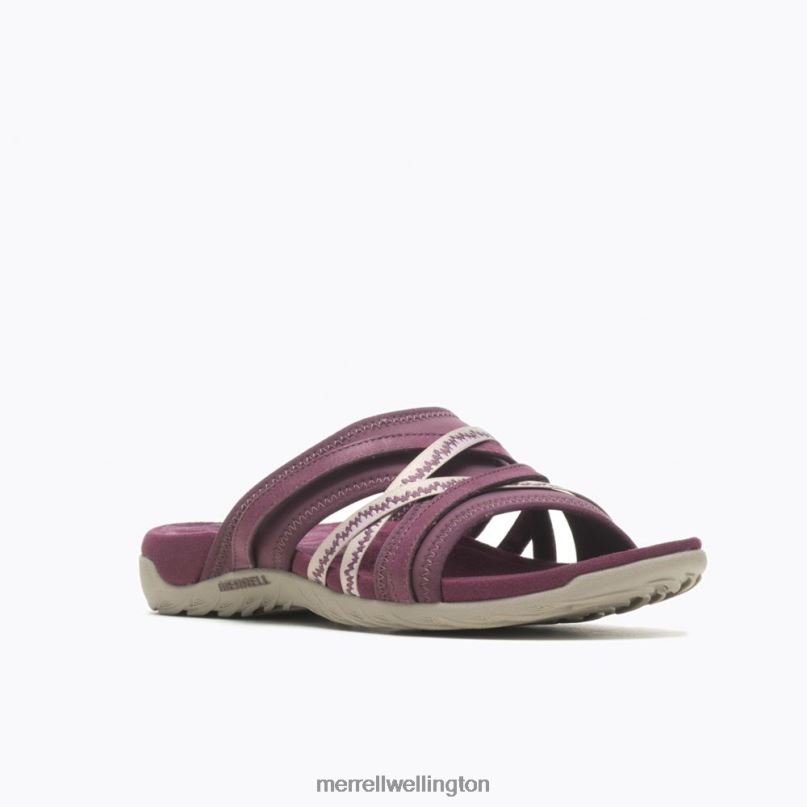 Terran 3 Cush Slide (J005674) Merrell Women 8VV6P951 Shoes Burgundy