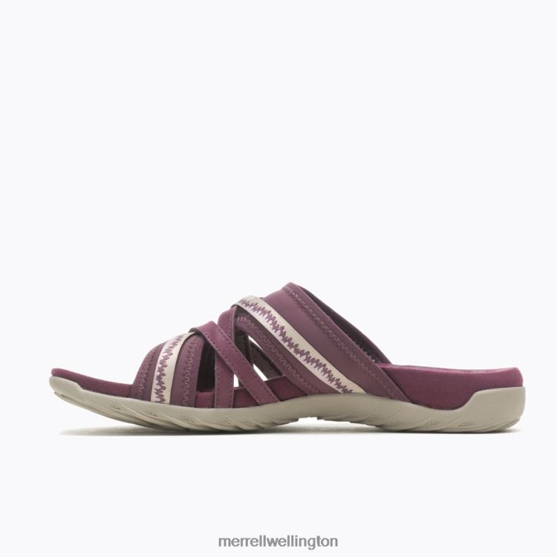 Terran 3 Cush Slide (J005674) Merrell Women 8VV6P951 Shoes Burgundy