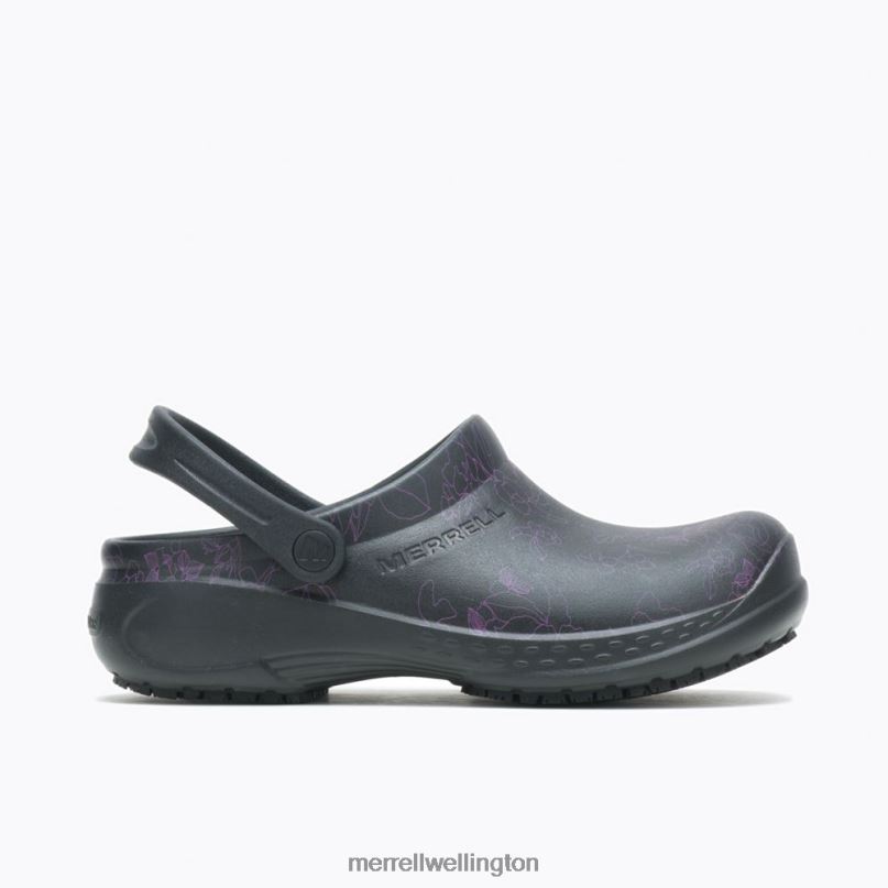 Encore Service Pro (J004436) Merrell Women 8VV6P1180 Shoes Black/Plum - Click Image to Close