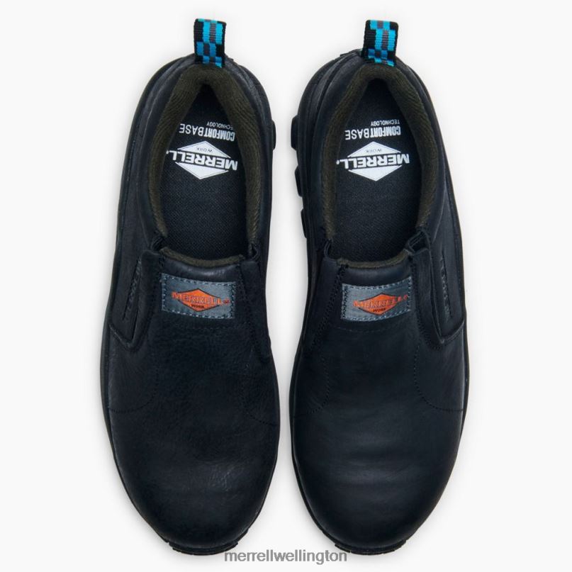 Jungle Moc Leather Comp Toe Work Shoe (J099302) Merrell Women 8VV6P1062 Shoes Black