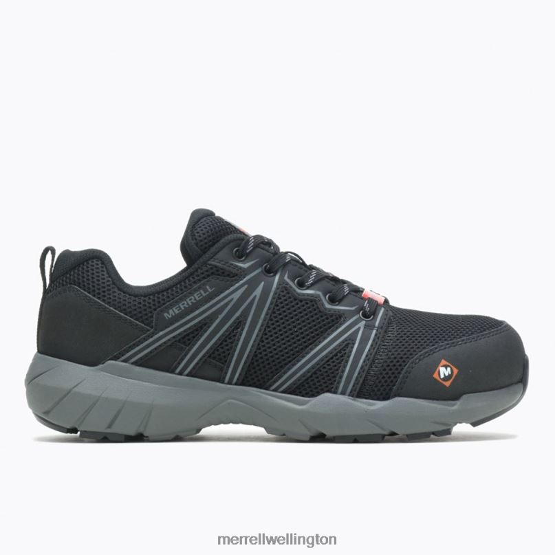 Fullbench Superlite Alloy Toe Work Shoe (J17532) Merrell Women 8VV6P1306 Shoes Black