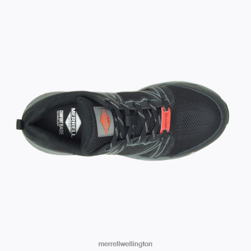 Fullbench Superlite Alloy Toe Work Shoe (J17532) Merrell Women 8VV6P1306 Shoes Black