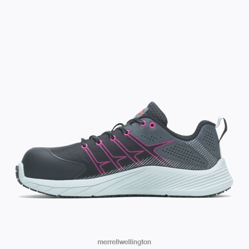 Moab Flight Carbon Fiber (J005174) Merrell Women 8VV6P1237 Shoes Black/Fuchsia