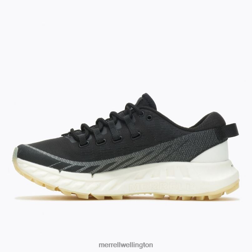 Agility Peak 4 Eco Dye (J067212) Merrell Women 8VV6P1279 Shoes Black/White