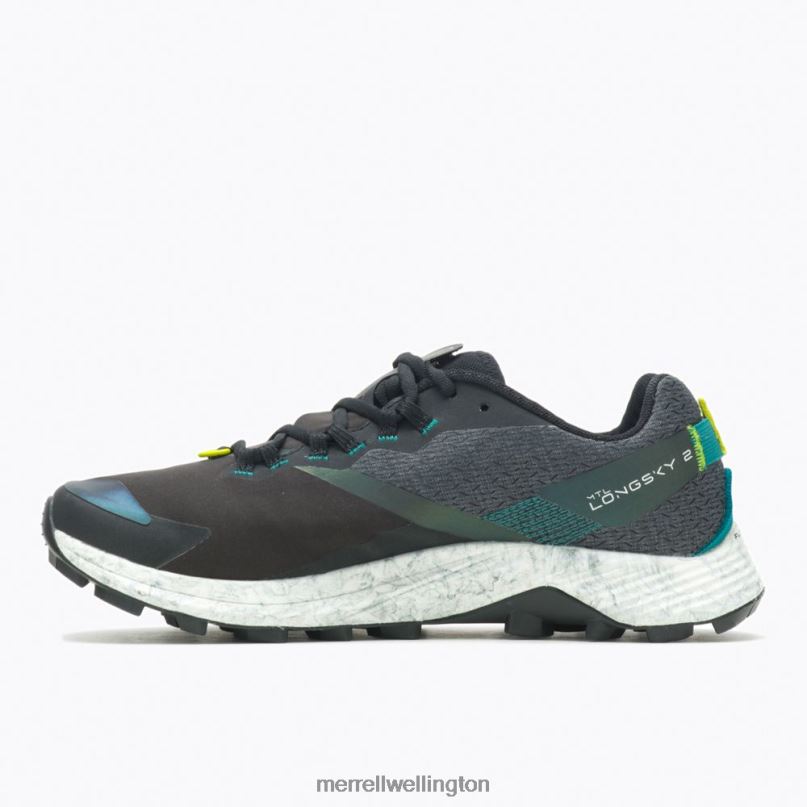 MTL Long Sky 2 Shield (J067432) Merrell Women 8VV6P1203 Shoes Black/Jade