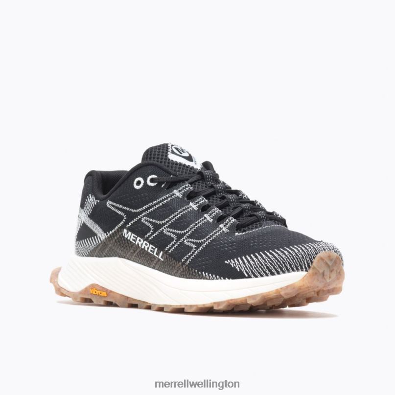 Moab Flight Eco Dye Wide Width (J067092W) Merrell Women 8VV6P674 Shoes Black/White