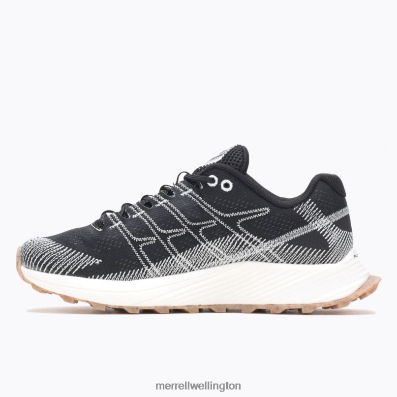 Moab Flight Eco Dye Wide Width (J067092W) Merrell Women 8VV6P674 Shoes Black/White