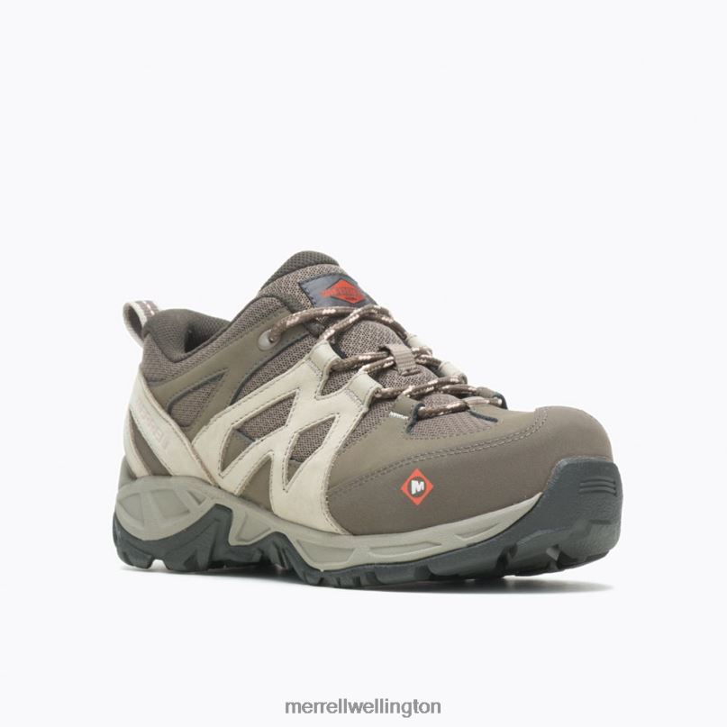 Siren Alloy Toe Work Shoe (J099322) Merrell Women 8VV6P1196 Shoes Brindle